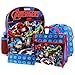 Marvel Boys' Avengers 5pc Set Backpack, Blue