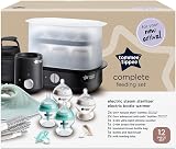 Tommee Tippee Complete Feeding Set Black with Electric Steriliser & Easiwarm view 2