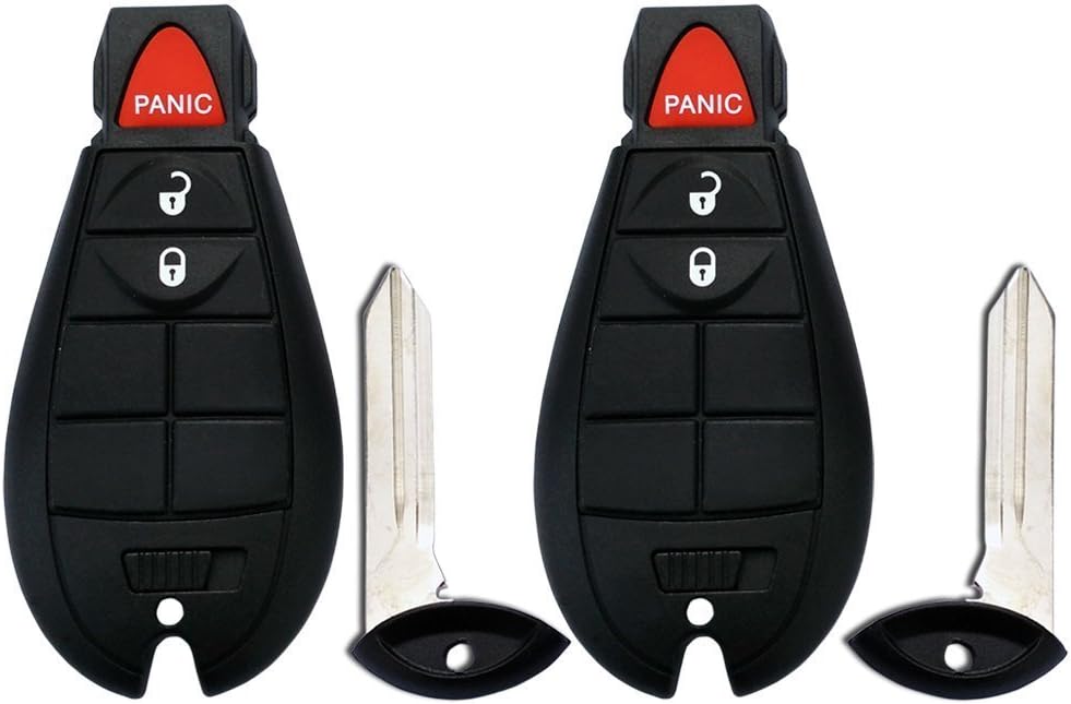 2 Pack Keyless Entry Replacement, Mushan Remote Key for M3N5WY783X