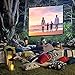 100 inch Outdoor Movie Projector Screen with Bag, GBTIGER 100
