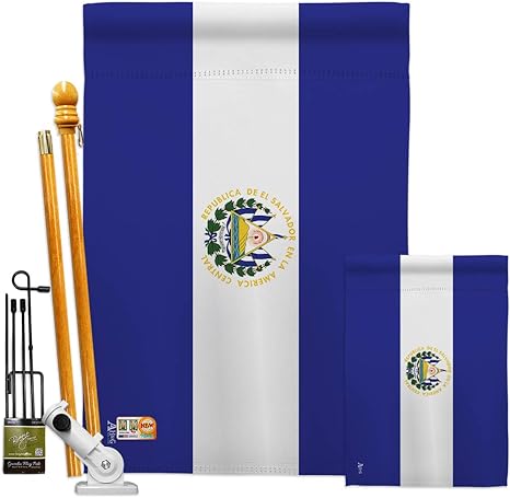 Amazon Com Americana Home Garden Fk140075 P3 El Salvador Flags