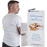 Stop Snoring T-Shirt - Most Comfortable Snoring Aid. Health Expert Recommended for Back Snorers! Eliminates Snoring by Adjusting Your Sleeping Position. Included: Guide to Snoring Ebook (Large)