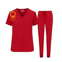M&M SCRUBS Women's Essential Jogger Scrub Set
