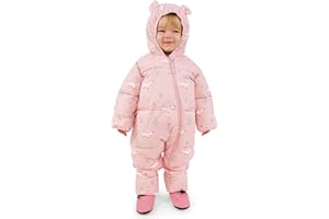 JAN & JUL Water-resistant Toasty-Dry Puffy Suit for Babies and Toddlers