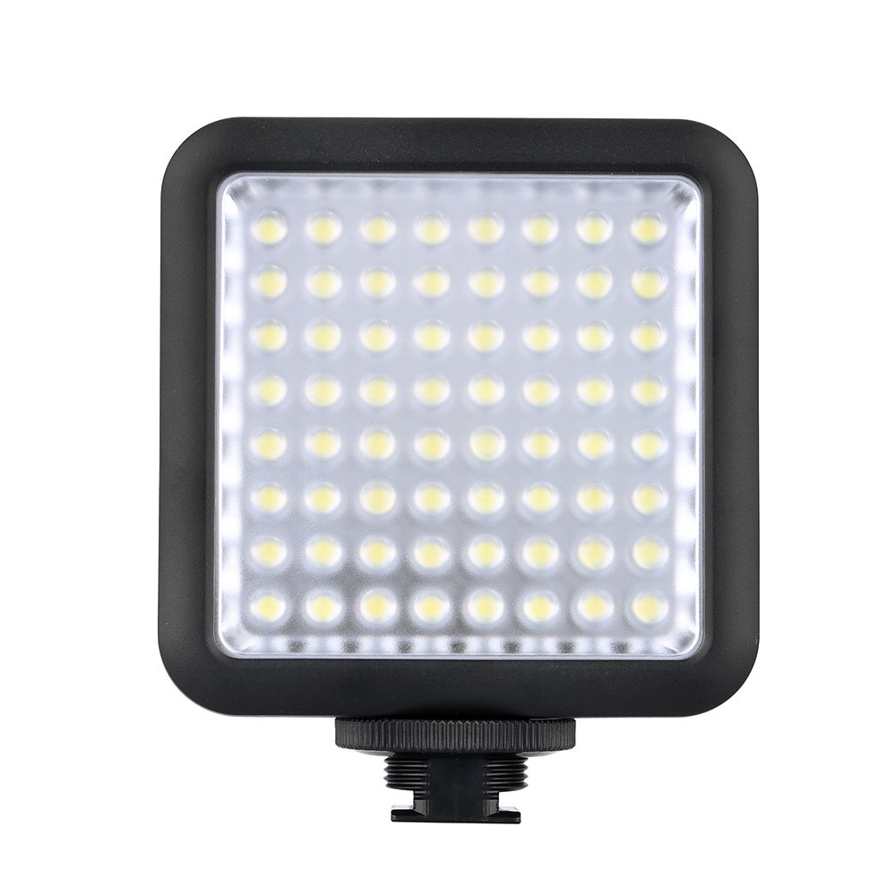 Godox LED64 Video Light 64 LED Lights for DSLR Camera Camcorder mini DVR as Fill Light for Wedding News Interview Macrophotography