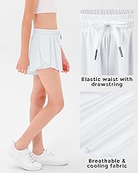 Stelle Girls Flowy Shorts with Pockets Athletic
