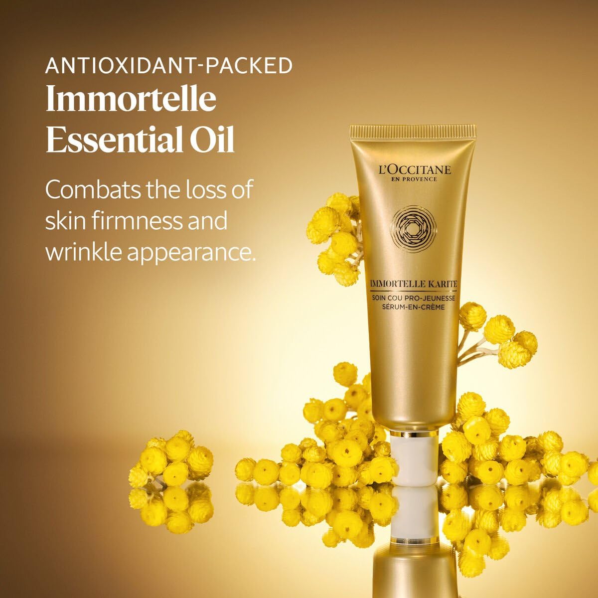 L'OCCITANE Immortelle Shea Neck Cream 1.70 oz