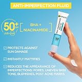 Garnier Daily UV Fluid SPF50+ Mattifying Niacinamide BHA 40ml view 2
