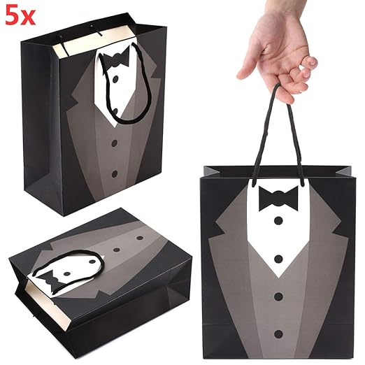 Tuxedo Gift Bag For Groom/Best Man/Best Man/Arthur/Pageboy Gift or