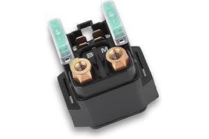 AFEISOL Starter Solenoid Relay Compatible with Yamaha ATV YFM 350 400 450 660, ATV Starter Solenoid for Grizzly Raptor Big Bear Kodiak Bruin Wolverine 2000-2009 Starter Relay
