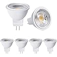 Bonlux MR11 LED Bulb 3W 12V AC/DC Low Voltage LED Spotlights,GU4 Bi-Pin Base 25W Halogen Equivalent 270lm for Landscape Accent Recessed Track Lights and Fiber Optics (Warm White 3000K, 6-Pack)