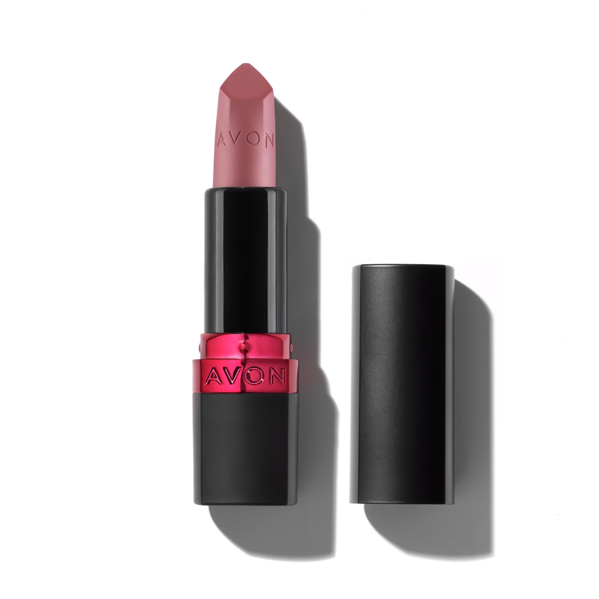 Avon Ultra Matte Lipstick Maiden Mauve with Vitamin E, Avocado Oil and Sesame Oil for Comfortable Coverage that Won't Cake, Crack or Dry, Cruelty Free