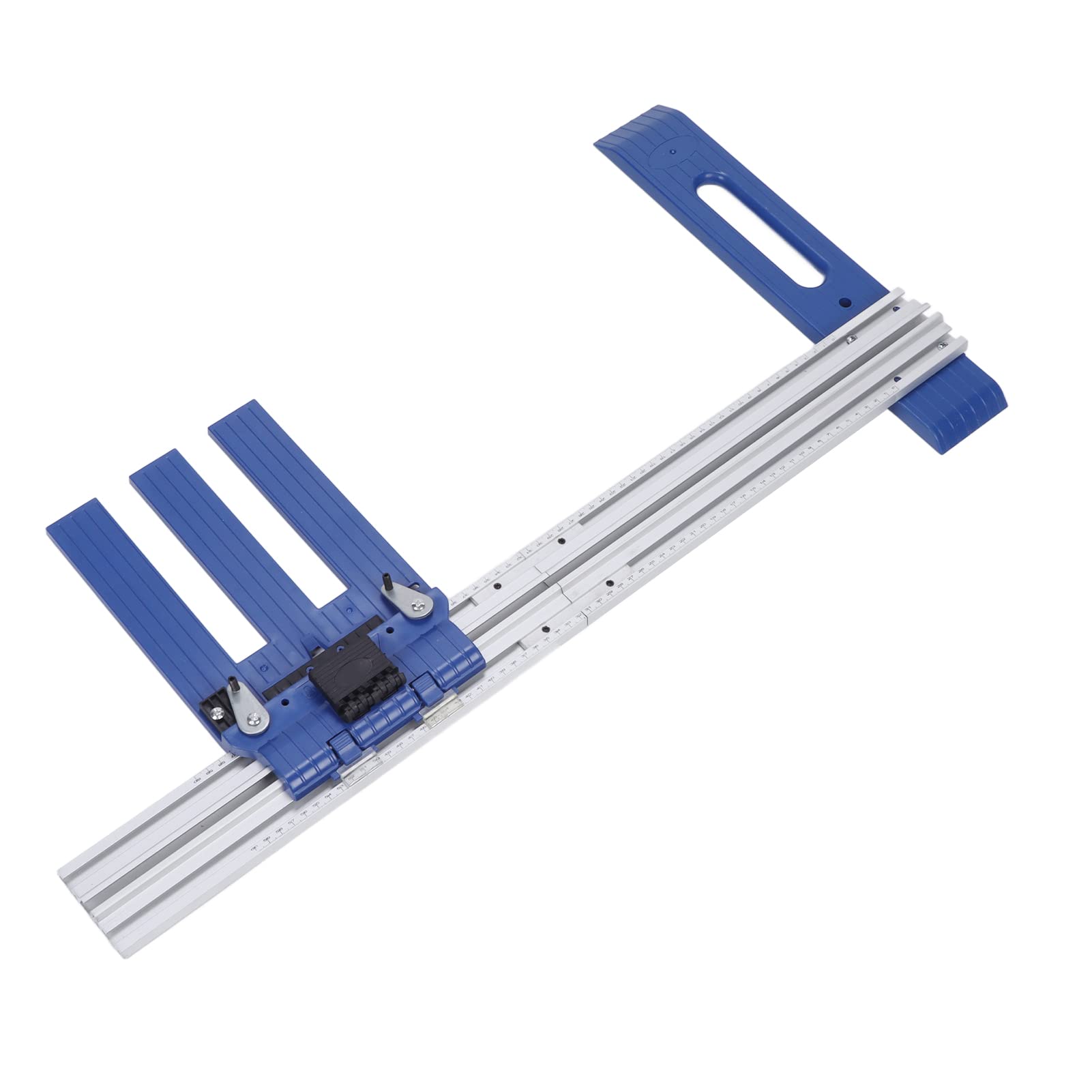 Ejoyous Circular Saw Guide Rail, Woodworking Track Saw Guide Rail Aluminium Alloy Rip Cut Circular Saw Guide Circular Saw Accessory for Carpenter