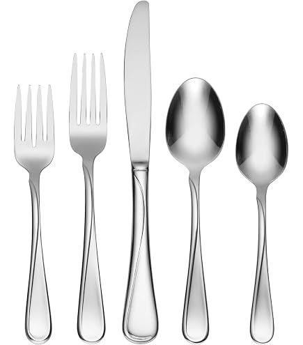 Amazon.com | Oneida Myles 5 Piece Place Set Made in Italy 18/10