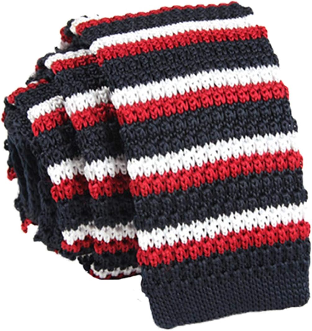 Demarkt Herren Strickkrawatte Business Krawatte aus Strick f/&uuml;r B/&uuml;ro und Freizeit 150cm*5.5cm*4cm