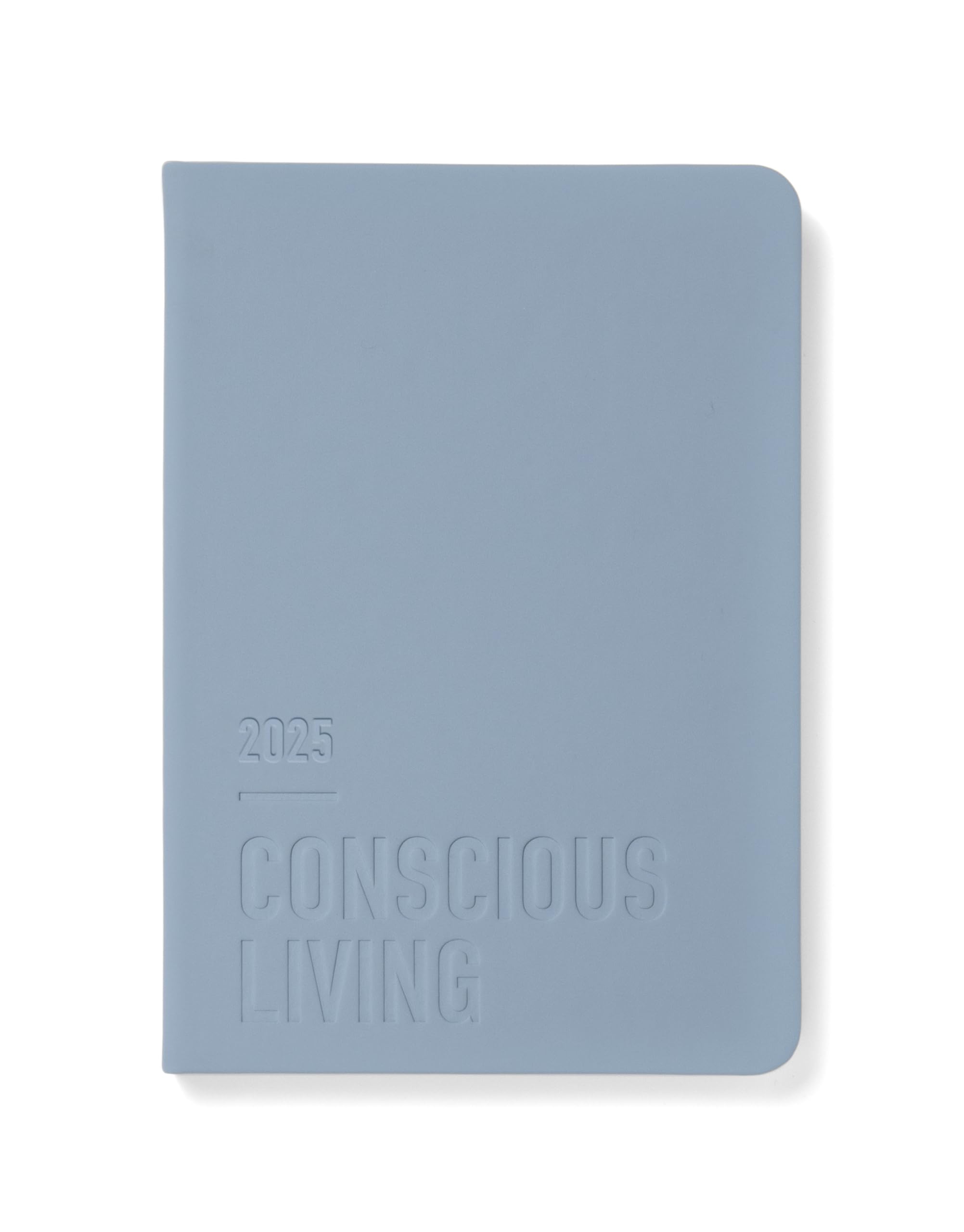 Letts of London Conscious A5 day to a page with appointments 2025 diary - ocean