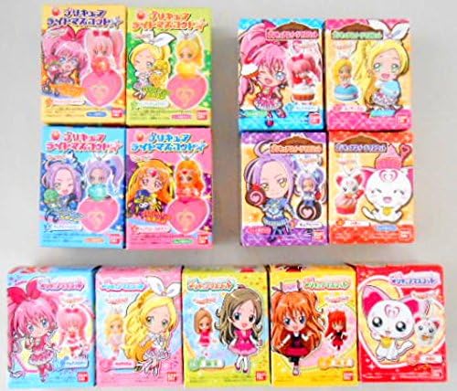 Amazon スイートプリキュア プリキュア マスコット全５種 ライトマスコット全４種 スイーツマスコット全４種 セット ラムネ菓子無し 通販