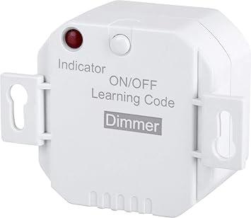 Funk Empfanger Zum Schalten Und Dimmen Dimmbarer Halogen Max 150w Und Led Lampen Max 20w Amazon De Baumarkt