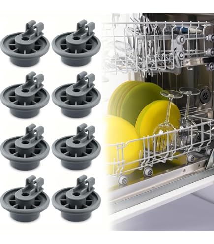 Replacement Dishwasher Rack Wheels For Bosch & Kenmore