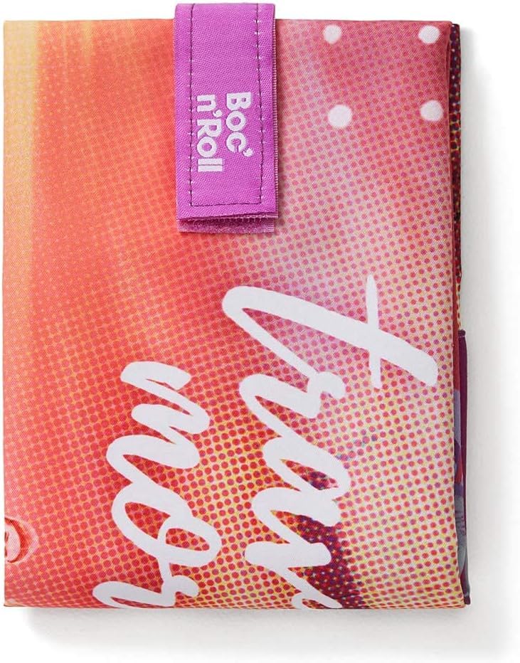 Roll'eat ® Reusable Sandwich Bag | Container | Eco Friendly Food Bag | Reusable and Washable Wrap | Travel - Boc'n'Roll Young.