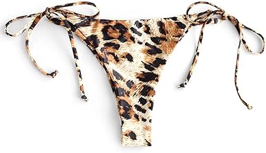 leopard triangle bikini