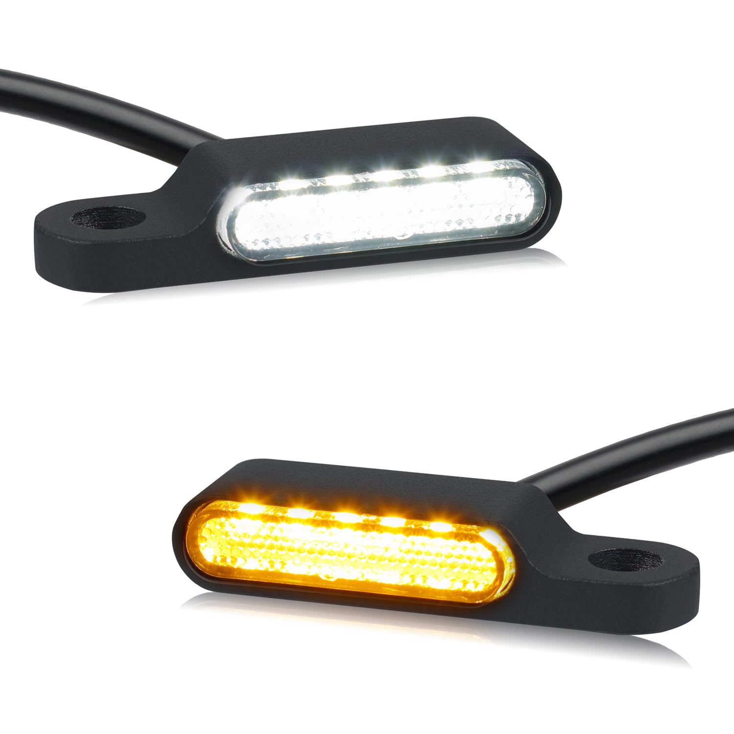 CYDZSW 2Pcs Motorcycle Turn Signals LED,Universal