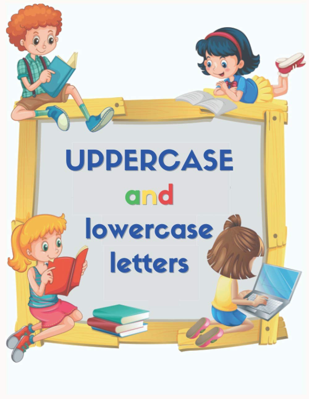 Uppercase and lowercase letters: Learn to write the Alphabet in uppercase  and lowercase letters: Ritzy, Pretty: 9798587678590: Amazon.com: Books