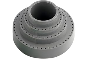 DZQ Rotating Bur Holder 116 Holes,Rotary Tool Holder 1/8" Diameter,Mandrel Drill Holder 360 Degree Rotating,for Drill Home and Garage Tool Accessories(Gray)