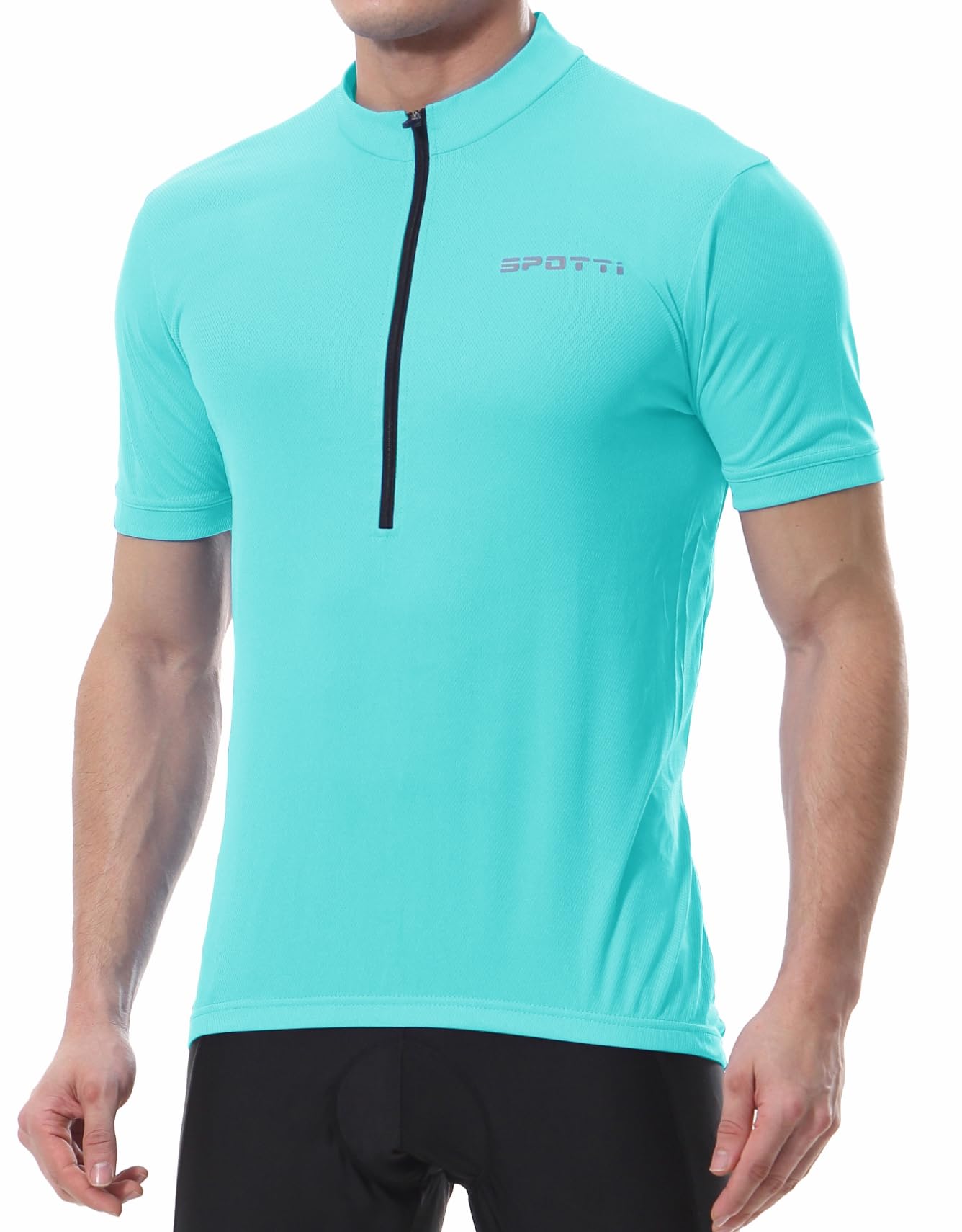 Spotti Men's Cycling Bike Jersey Short Sleeve with