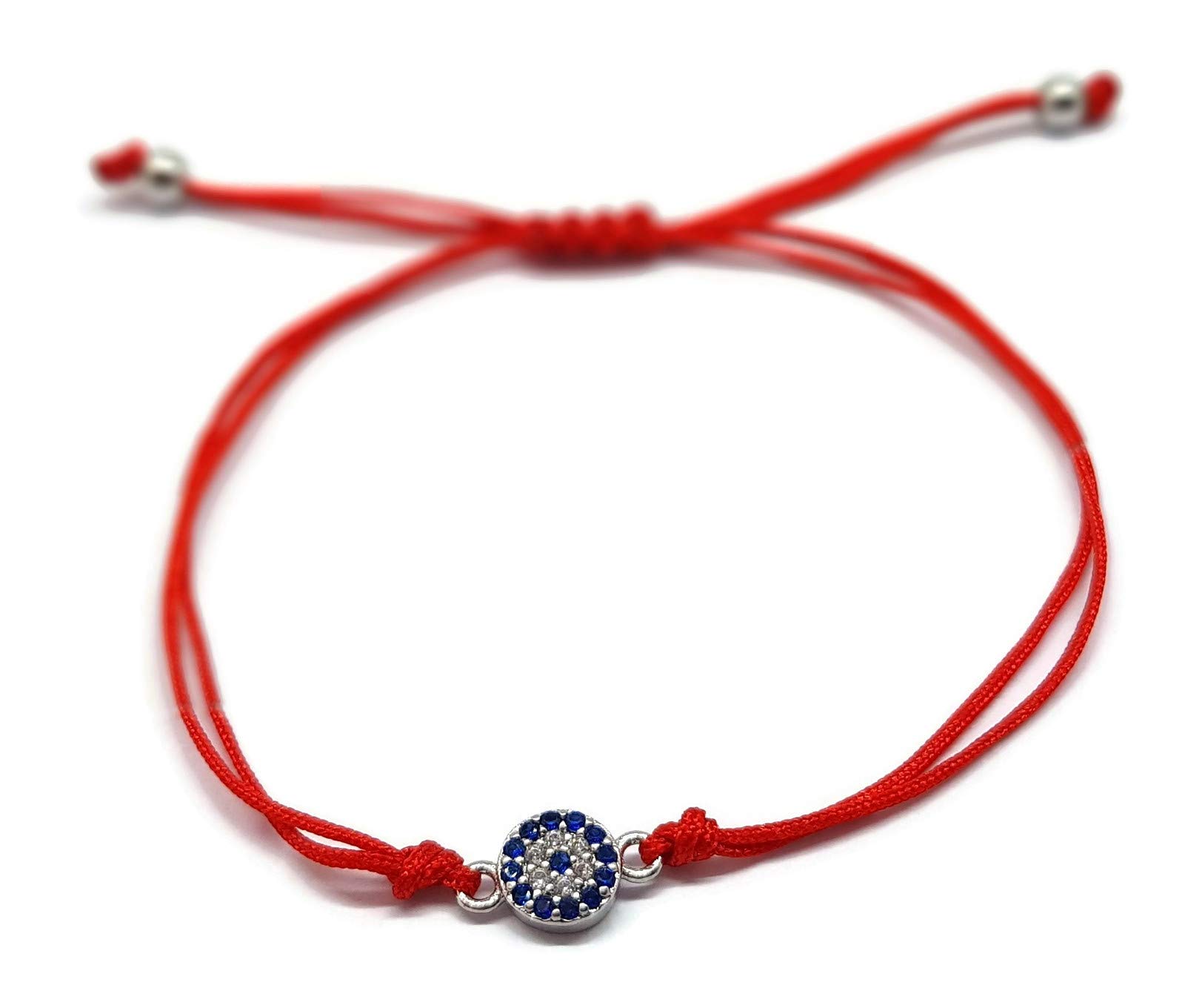 MYSTIC JEWELS By Dalia Classic Good Eye Bracelet with Zircons