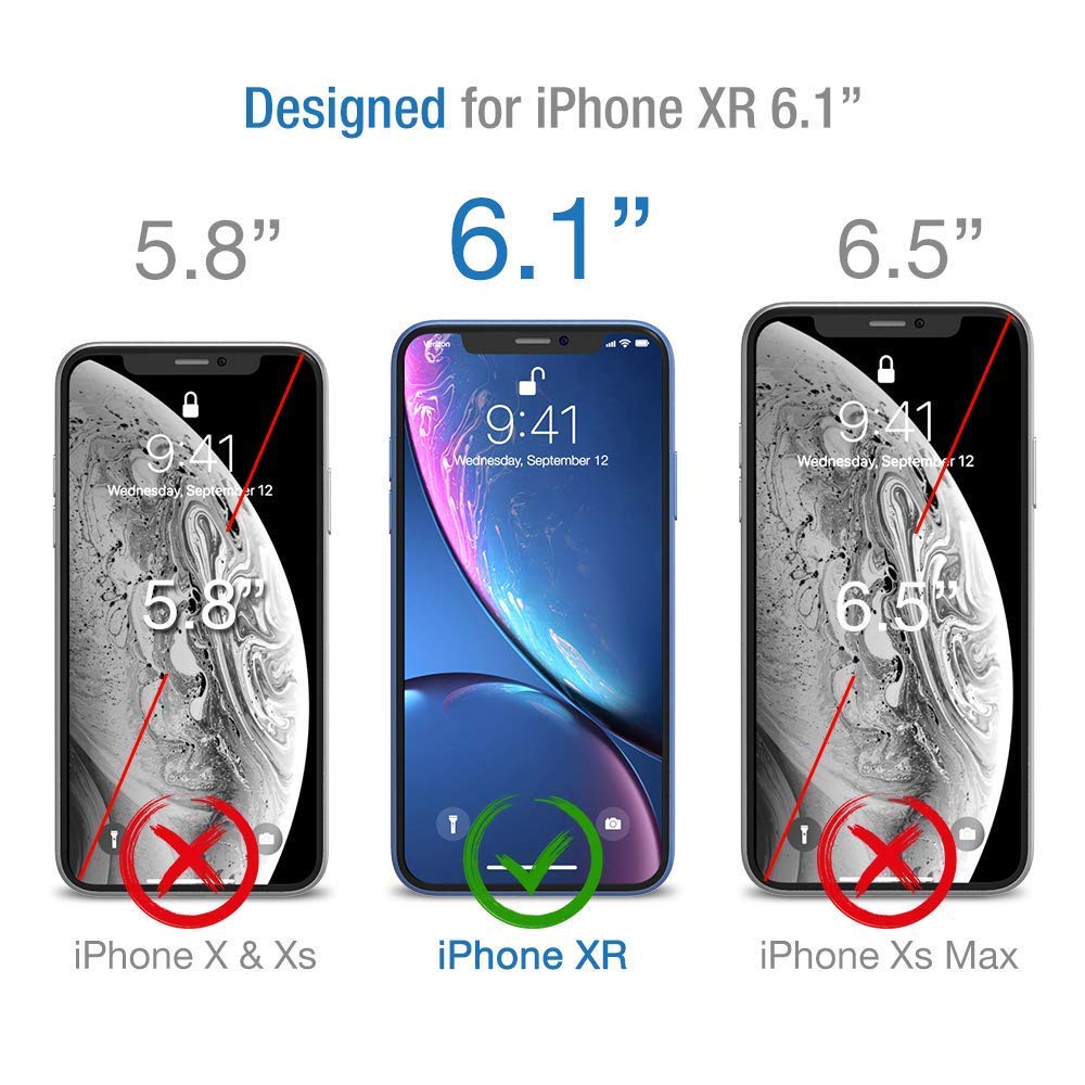 Jakpas Screen Protector for iPhone11,iPhone XR (6.1\'\') Sreen Protector,[3 Pack] Tempered Glass Screen Protector,Bubble Free,Anti-Scratch,High Responsive Work Most Case for iPhone XR (6.1 inch Display)