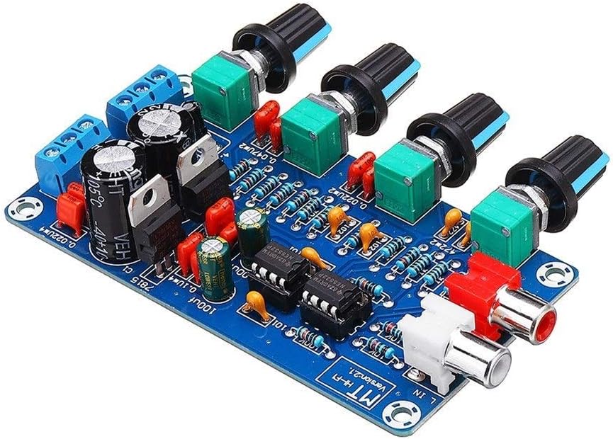 Yadianna Full Function OP-AMP HIFI Amplifier Preamplifier Can Adjust Output Volume Tone Control Board Spot Steuermodul