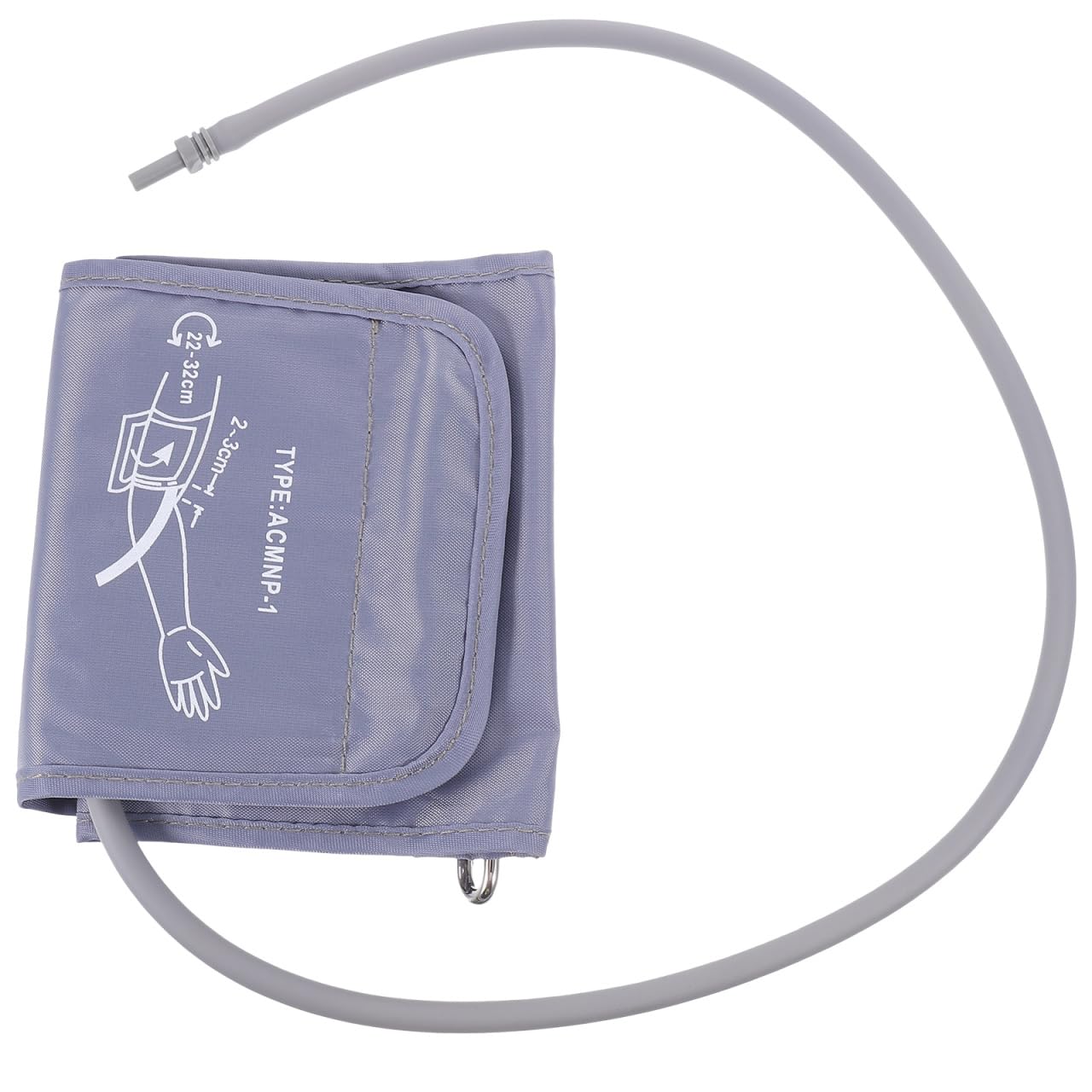 Milisten Universal Replacement Blood Pressure Cuff - Adjustable Upper Arm Band 22-32cm (8.66-12.60in) - Durable Nylon Sleeve for Home Use Digital Monitors