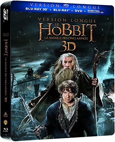 Le Hobbit : La Bataille Des Cinq Armées - Version Longue - Blu-Ray3d + Blu-Ray+ Dvd + Copie Digitale