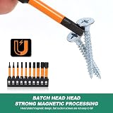 TakFree Hex Allen Key Drill Bit Set 10 pcs S2 Steel 50mm Magnetic H1.5-H8 view 4