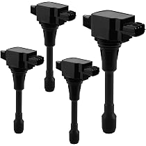 RANSOTO Ignition Coil Pack And Iridium Spark Plug Compatible With Nissan Altima Rogue Sentra