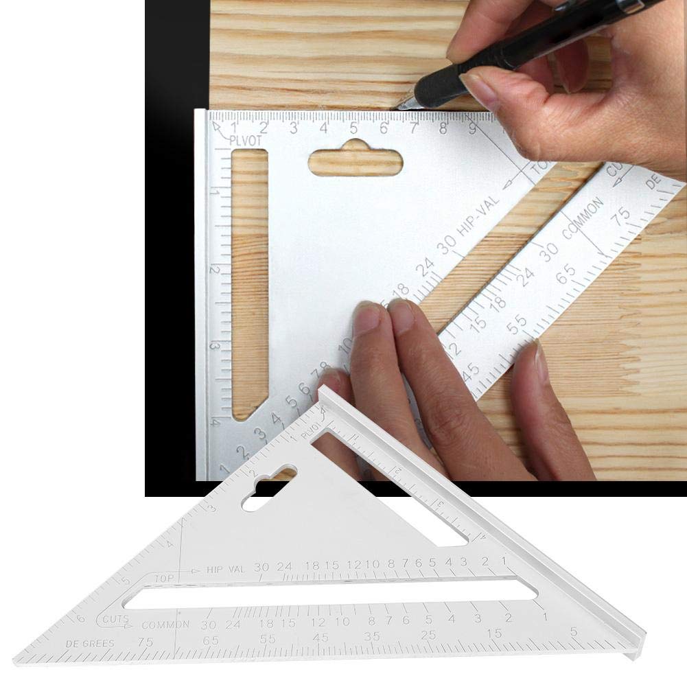 45 Angle Triangle Ruler Triangle Ruler,Aluminum Alloy R Triangle Ruler,45 Degree Square Ruler ...