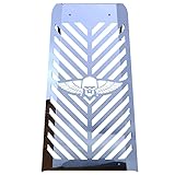 Combat Skull Polished Stainless Radiator Grille