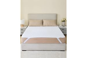 KANECH Washable Waterproof Incontinence Bed Pads with Straps - 60"x80" Queen Size - Heavy Absorbency Mattress Pad Protector-Reusable Underpads for Adults, Elderly