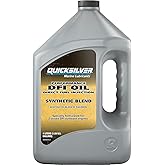 Quicksilver 8M0229799 DFI 2-Stroke Outboard Engine Oil, 1 Gallon | For DFI Mercury, Mariner and OptiMax Outboard Engines