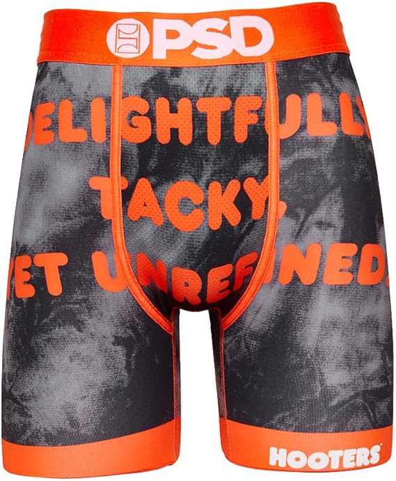 PSD Underwear Men's Stretch Elastic Wide Band Boxer Brief Underwear