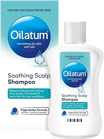 Oilatum Soothing Scalp Shampoo for Itchy Flaking Scalp Dandruff 100ml