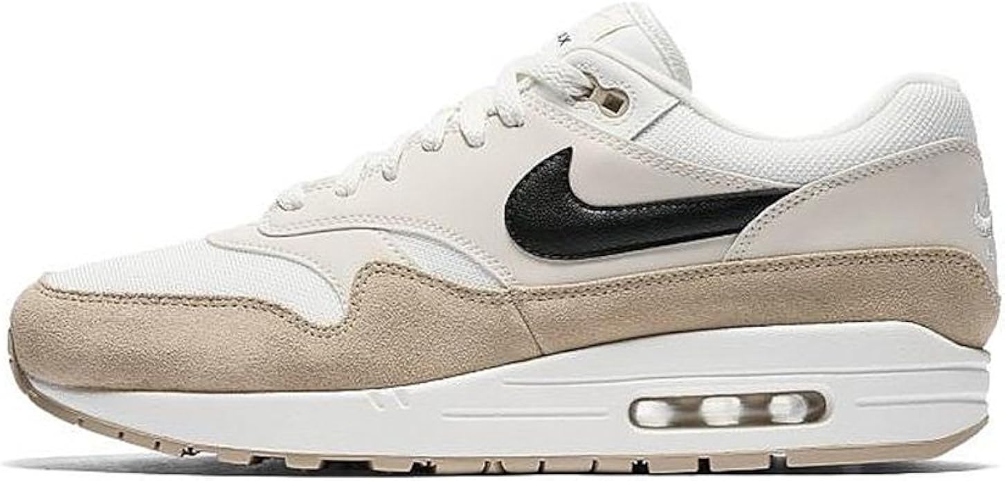nike air max 1 sail black