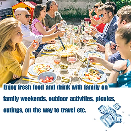 Dry Ice Packs for Shipping Frozen Food, Cold Pack for Coolers Long