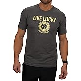 Black Clover Men's Short Sleeve Crew Neck Tee Authentic Luck T-Shirt