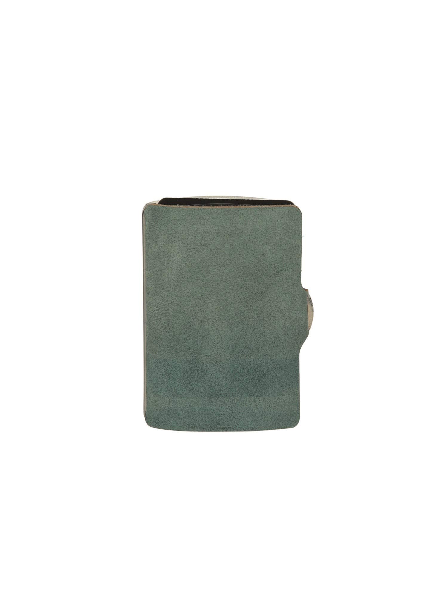 I-CLIP Original Cardholder with Moneyclip -Smooth Leather Slim Wallet - Leather Wallet - Premium Wallet - Cardholder - Soft Touch Opal