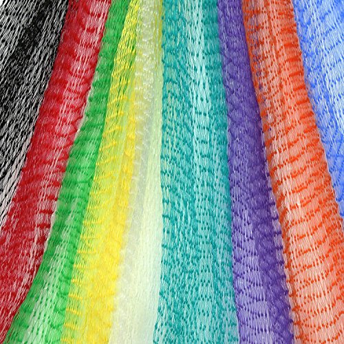 AVIRGO Food and Seafood Storage Plastic Mesh 45x35 cm 18x14 inch Set of 100 pcs Green