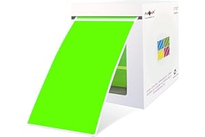 PARLAIM 3 x 5 inch Rectangle Sticker Labels, 250PCS Adhesive Color Coding Stickers for Moving Box Inventory Label, Fluorescent Green