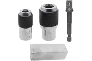 MZY LLC 3pcs Tap Socket Set 3/8" Drive Tap Extractor Tool, with Adjustable Jaws fit #6 to 1/2" Taps, Suitable for Taps,Reamer