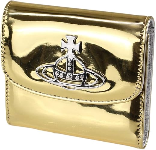 Amazon ヴィヴィアン ウエストウッド Vivienne Westwood レディース 折り財布 ゴールド系 Vivienne Westwood ヴィヴィアンウエストウッド 財布